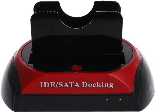 Alt view image 3 of 7 - Dual 2.5"/3.5" IDE SATA HDD Hard Drive Disk Bracket Base Dock Docking Station Holder