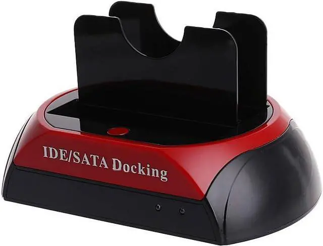 Alt view image 5 of 7 - Dual 2.5"/3.5" IDE SATA HDD Hard Drive Disk Bracket Base Dock Docking Station Holder