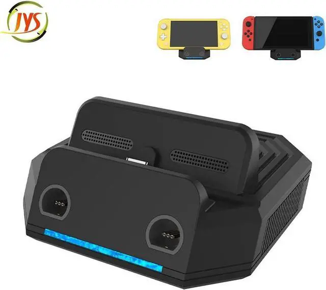 Alt view image 6 of 7 - Switch TV Dock,TV Docking Station for Nintendo Switch,Portable Charging Radiator,Portable TV Docking Station with Hd-mi and USB Ports Replacement Switch Base for Nintendo Switch