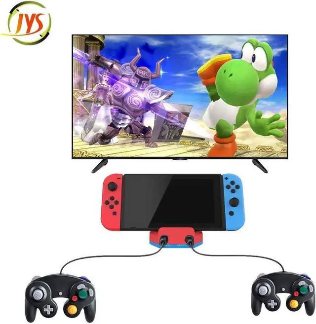 Alt view image 5 of 7 - Switch TV Dock,TV Docking Station for Nintendo Switch,Portable Charging Radiator,Portable TV Docking Station with Hd-mi and USB Ports Replacement Switch Base for Nintendo Switch