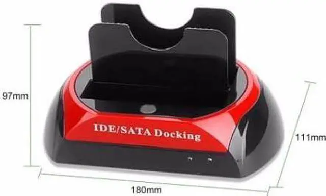 Alt view image 2 of 7 - HDD Base with Multi Hard Drives Reader Slot for 2.5/3.5 Inch SATA/IDE Hard Drive Docking Station Dual Interface