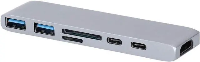 Alt view image 4 of 7 - Light Dock Station, 7?in?1 Docking Station, for Home Office