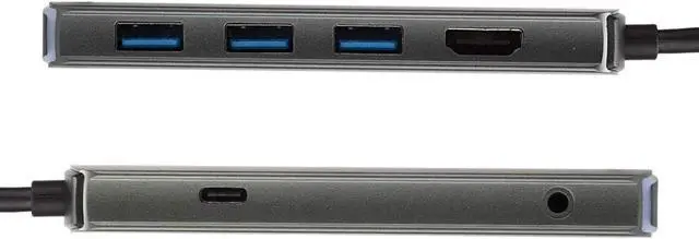 Alt view image 3 of 7 - USB3.1 Hub USB3.1 Docking Station Dark Green for Notebook Computer