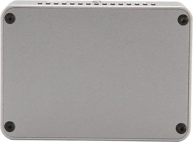 Alt view image 6 of 7 - M.2 NVMe SATA Docking Station, M.2 Solid State System Hard Drive Cloning Duplicator JMS586U Master, M.2 NVMe SATA Dual Drive Duplicator, USB 3.2 Type C Gen2 20Gbps.