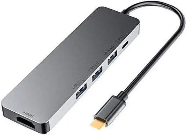 Main image of USB Type C Charging Dock Type-C USB Hub Five-in-One USB-C to HDMI HD 4K 30Hz Expander PD Fast Charge USB3.0 Docking Station