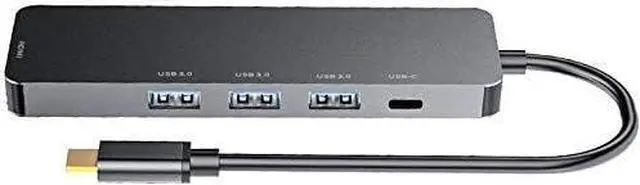 Alt view image 6 of 6 - USB Type C Charging Dock Type-C USB Hub Five-in-One USB-C to HDMI HD 4K 30Hz Expander PD Fast Charge USB3.0 Docking Station