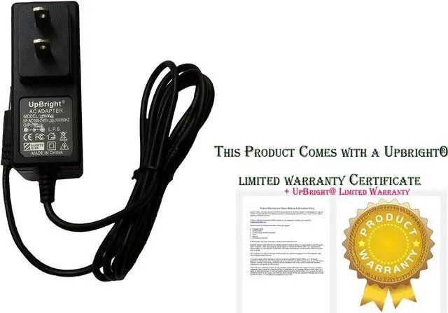 Alt view image 2 of 4 - UpBright 9V AC/DC Adapter Compatible with Crosley CR6007A-MA CR6007A CA3011A-MA CR6005A CR40 CR40-RE iPod iPhone Docking Station Speaker Mini Portable Turntable Record Player Power Supply Charger