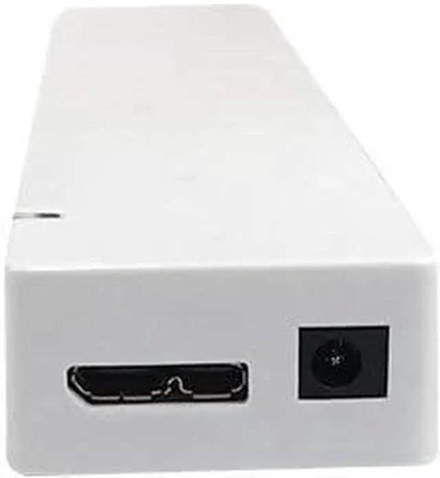 Alt view image 3 of 5 - 7-Port USB 3.0 Hub (2X USB 3.0, 5X USB 2.0 + Charger) - White