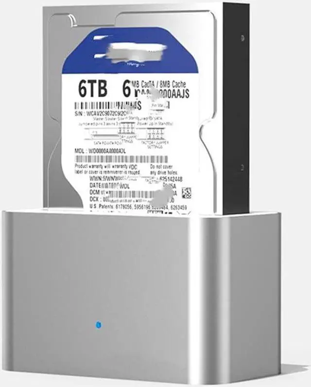 Alt view image 2 of 6 - YEBDD High Speed Case Externo Sata to USB 3.0 3.5 External Hard Drive HDD Docking Station Sata Aluminum 1 Bay