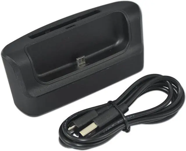 Alt view image 6 of 7 - First2savvvy black USB Data Sync Charger Charge Charging Cradle + Spare Battery Charger + OTG card reader Dock Docking Station For LG G PRO- Case Compatible