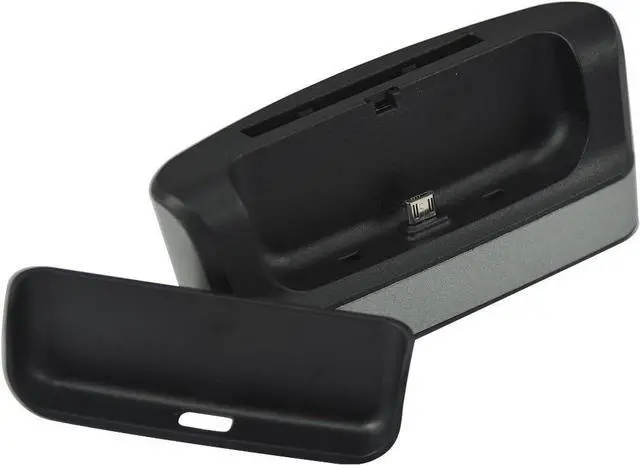 Main image of 2 X First2savvv silver USB Data Sync Charger Charge Charging Cradle + Spare Battery Charger + OTG card reader Dock Docking Station For LG G PRO 2- Case Compatible