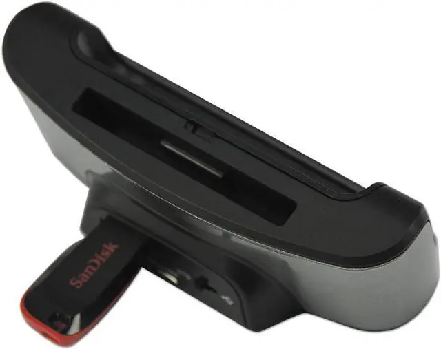 Alt view image 4 of 7 - 2 X First2savvv silver USB Data Sync Charger Charge Charging Cradle + Spare Battery Charger + OTG card reader Dock Docking Station For LG G PRO 2- Case Compatible