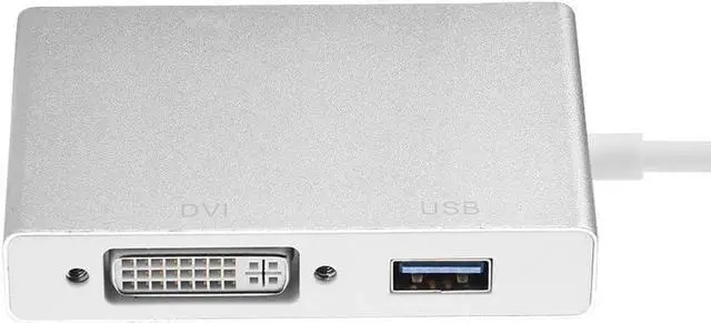 Alt view image 2 of 7 - Silver Type-c to HDMI Converter, Type-C USB OTG Adapter, Metal for Laptop Cellphone