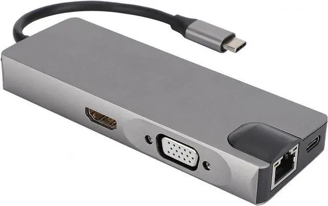 Alt view image 4 of 7 - HDMI Memory Card Reading Card Ethernet Hub for Office for Notebook for Home