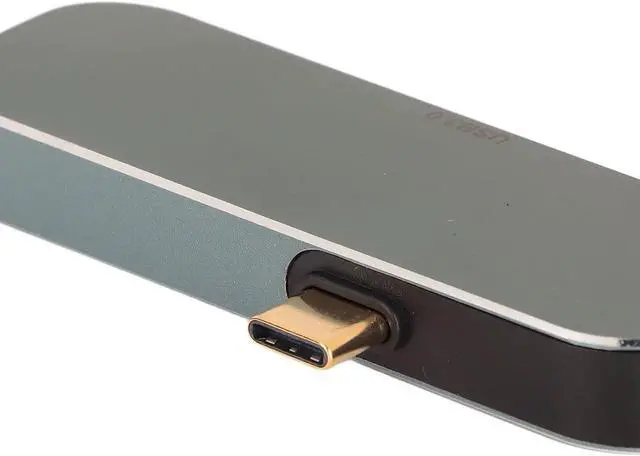 Alt view image 6 of 7 - USB C Hub, Aluminum Alloy Material 100W USB C Hub Multiport Adapter Hot Plug Function PD Charging Port for OS X for for Win