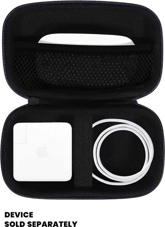 Alt view image 3 of 5 - Alltravel All in one case for MacBook Accessories MacBook, MacBook Pro, Air Charger 45W/60W/100W, MagSafe 1/2, Magic Mouse 1/2, Lightning Cord, USB Hub, Type C Hub (Blue)