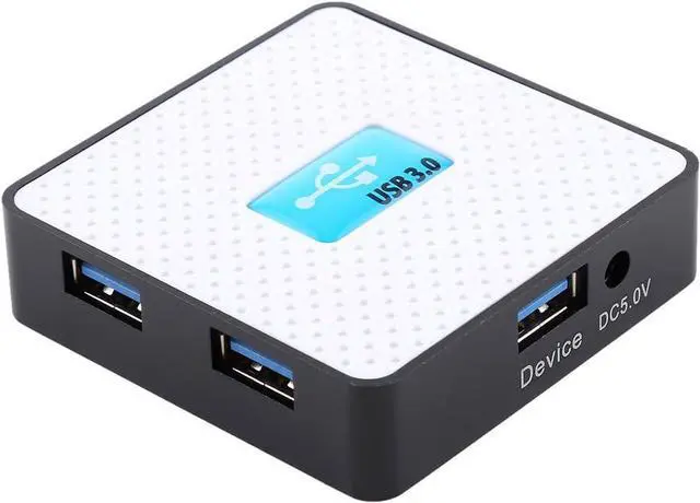 Main image of USB Type C Charging Dock 4 Ports USB 3.0 HUB with 80cm USB Cable, 5Gbps Super Speed, Plug and Play for iMac Pro,Notebook PC and Other Type C Devices (Color : White)