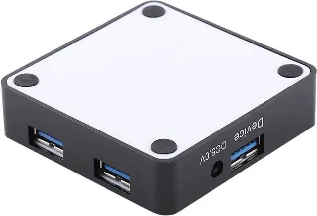 Alt view image 4 of 7 - USB Type C Charging Dock 4 Ports USB 3.0 HUB with 80cm USB Cable, 5Gbps Super Speed, Plug and Play for iMac Pro,Notebook PC and Other Type C Devices (Color : White)