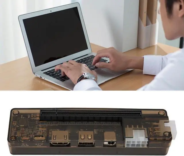 Alt view image 5 of 7 - Laptop External Independent Video Card Dock, Mini PCIE External Graphics Card Dock with 6Pin 8Pin Connector, Mini PCIE Interface Cable (Mini PCI-E)