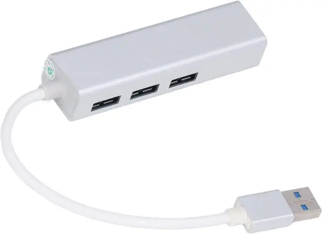 Alt view image 7 of 7 - USB 3.0 to Ethernet Adapter 4 in 1 Multiport Multifunction Hub Ethernet Adapter for Desktop Laptop Tablet for Home Office Travel Compatible with MCB Pro Air and More, USB C Hub,