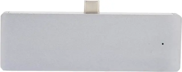 Alt view image 7 of 7 - USB C Hub, 3.5mm USB PD HD 4K Type C Hub Adapter PD Interface Multifunctional USB C Hub Adapter for S9 Plus S9 Note 9 Note 8 Grey