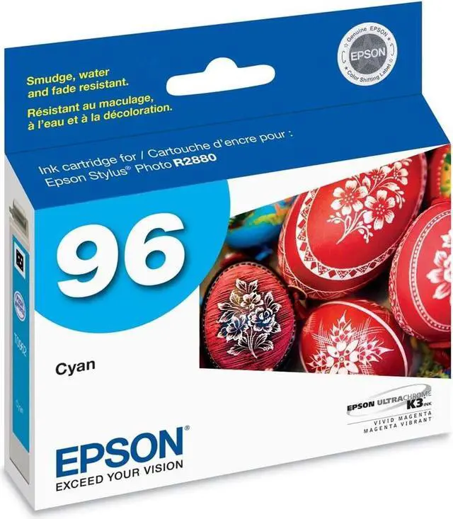 Main image of Epson T096220 Stylus Photo R2880 Printer UltraChrome K3 Ink Cartridge (Cyan)