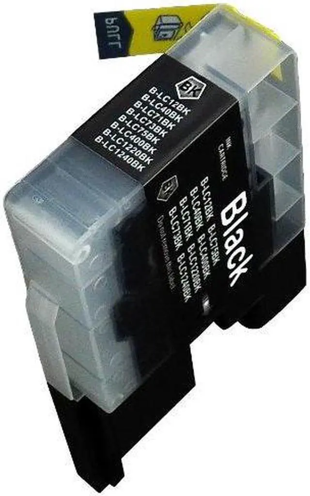 Alt view image 2 of 2 - 6 Black Zulu Inks Compatible LC71 / LC75 Ink Cartridges Replacement for Brother MFC-J280W, MFC-J425W, MFC-J430W, MFC-J435W, MFC-J5910DW, MFC-J625DW, MFC-J6510DW, J6710DW, MFC-J6910DW, J825DW, J835DW