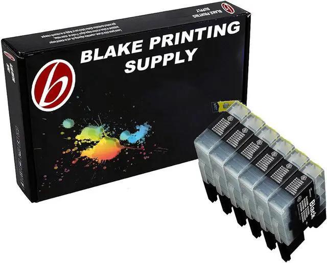 Main image of 6 Black Zulu Inks Compatible LC71 / LC75 Ink Cartridges Replacement for Brother MFC-J280W, MFC-J425W, MFC-J430W, MFC-J435W, MFC-J5910DW, MFC-J625DW, MFC-J6510DW, J6710DW, MFC-J6910DW, J825DW, J835DW