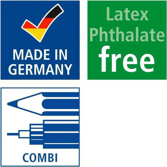 Alt view image 6 of 7 - STAEDTLER Rasolplast Combi White and Blue Dual Duty Eraser, Box of 30, 526 BT30