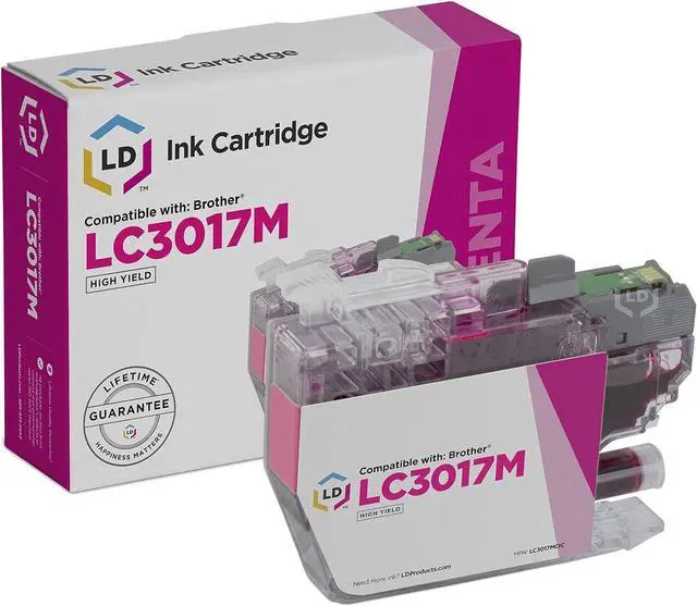 Main image of LD Compatible Ink Cartridge Replacement for Brother LC3017M High Yield (Magenta)
