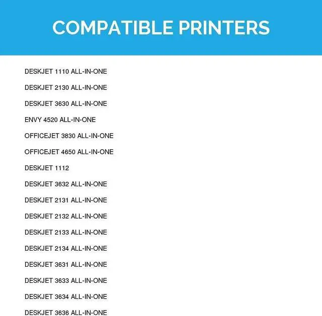 Alt view image 7 of 7 - Copy of Remanufactured Replacements  F6U64AN / 63XL Set of 2 High Yield Black Ink Cartridges