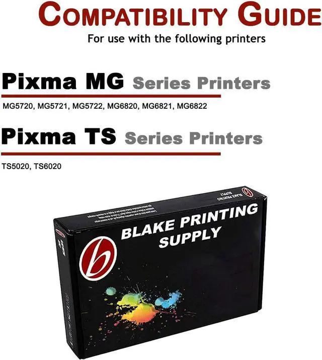 Alt view image 2 of 7 - Blake Printing Supply Compatible Ink Cartridge Replacement for Canon PGI-270XL, CLI-271XL, Canon 271, Canon 270 (Pigment Black, Black, Cyan, Magenta, Yellow, 28-Pack)