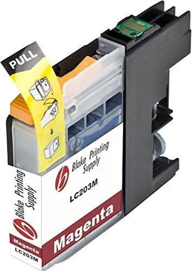 Alt view image 7 of 7 - Blake Printing Supply Compatible Ink Cartridge Replacement for Brother LC201, LC203 (Black, Cyan, Magenta, Yellow, 12-Pack)