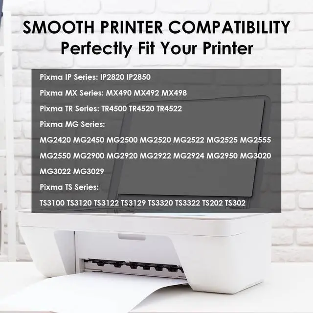 Alt view image 2 of 7 - SuperInk 1 Pack Remanufactured Compatible for Canon PG-245XL 245XL Ink Cartridges for PIXMA MG2520 MG2920 MG2922 MG2924 MG2420 MG2522 MG2525 MG3020 MG2555 MX490 MX492 Printer Show Accurate Ink Level