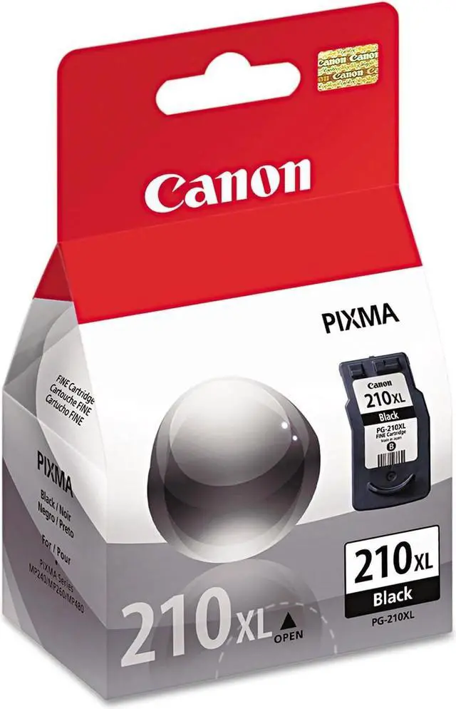 Alt view image 2 of 2 - Canon 2973B001 (PG-210XL) High-Yield Ink Cartridge, Black - in Retail Packaging