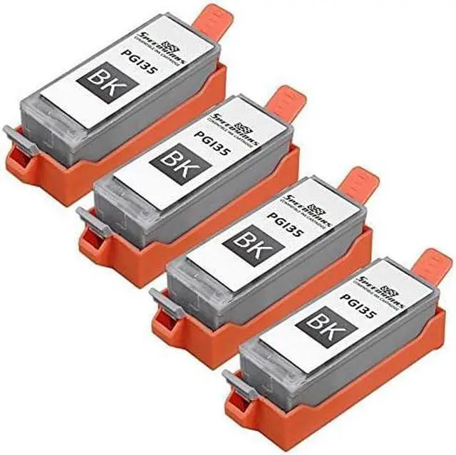 Main image of Speedy Inks - 4pk Canon PGI35 PGI-35 Black Compatible Inkjet Cartridge W/ Chip for use in Pixma IP100