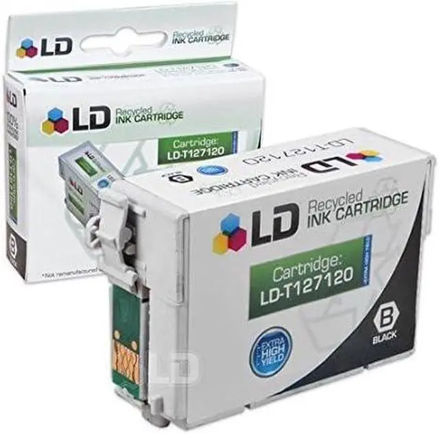 Alt view image 3 of 7 - LD Remanufactured Ink Cartridge Replacement for Epson T127120 (Black, 3-Pack)