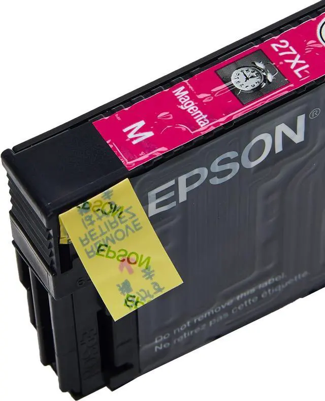Alt view image 3 of 5 - Epson C13T27134012 Alarm Clock No.27 XL Series High Capacity Ink Cartridge - Magenta