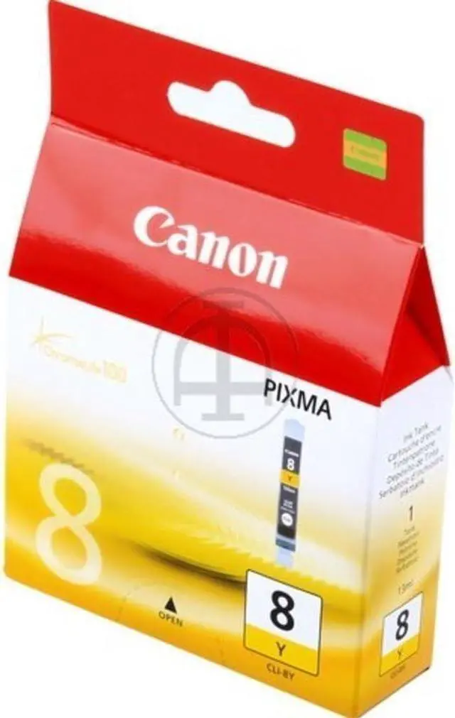Main image of Canon CLI-8Y - Ink cartridges (Yellow, PIXMA iP3300, PIXMA iP3500, PIXMA iP4200, PIXMA iP4300, PIXMA iP4500, PIXMA iP5200, PIXMA iP5200R, P, Inkjet)