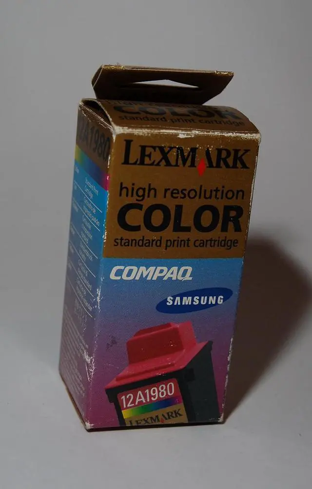 Alt view image 2 of 4 - Lexmark 12A1980 Color Inkjet Print Cartridge