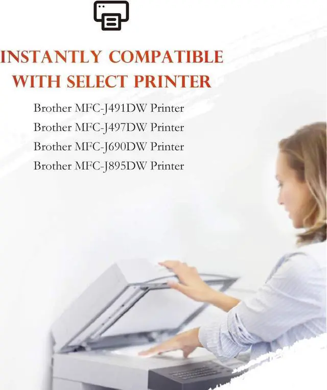 Alt view image 2 of 7 - ejet LC3013 Compatible Ink Cartridge Replacement for Brother LC3013 LC3011 Ink cartridges for Brother MFC-J491DW MFC-J895DW MFC-J690DW MFC-J497DW Printer Tray (2 Black| 2 Cyan| 2 Magenta| 2 Yellow)