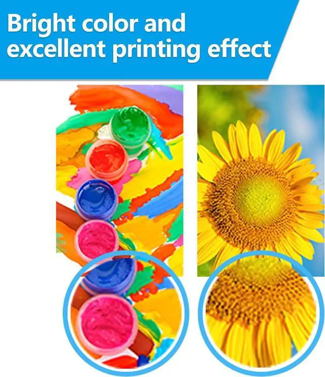 Alt view image 5 of 5 - LCL Compatible for 542 T542 T542520-S T542220-S T542320-S0 T542420-S (6-Pack, 2Cyan 2Magenta 2Yellow Pigment 70ML) Ink Bottle for ET-5180 ET-5150 ET-5170 ET-5850 ET-5800 ET-5880 ET-16600 ET-16650