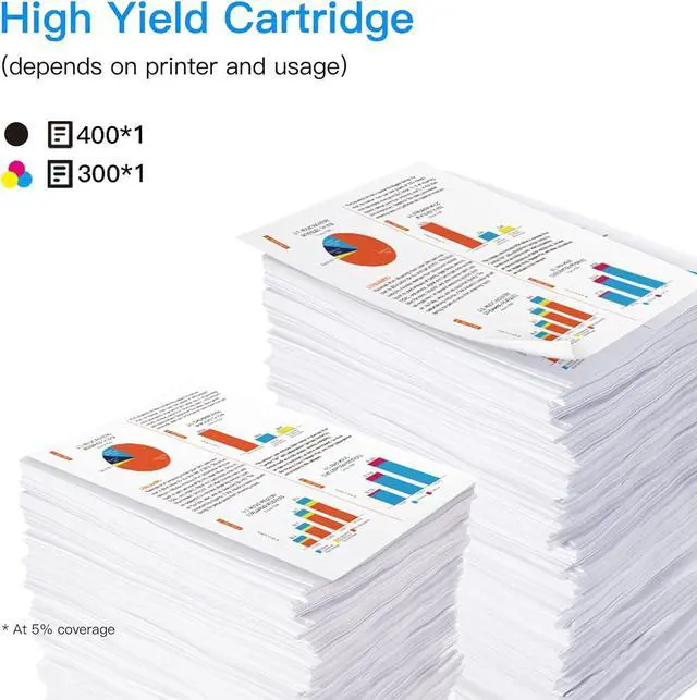 Alt view image 3 of 6 - 260XL 261XL Ink Cartridge PG-260 XL CL-261 XL PG260 CL261 Work for Canon pixma TS5320 TS6420a TS6420 TR7020a TR7020 All in One Printers(2 Pack, 1 Black 1 Tri Color)