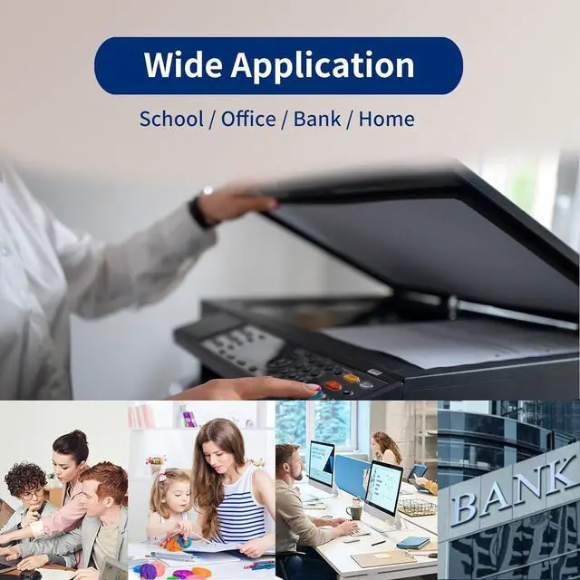 Alt view image 7 of 7 - SANUNE 63XL Ink Cartridge Combo Pack Remanufactured  Ink 63  Officejet 3830 4650 5255 5258 5200 4652 4655 Envy 4520 4512 DeskJet 2130 2132 Printer (63XL Ink Cartridges Black and Tri-Color)