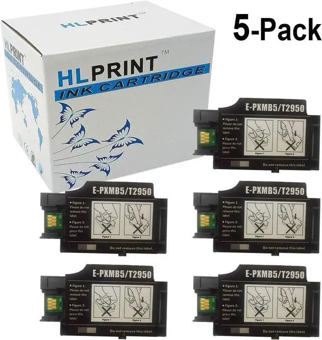 Alt view image 4 of 5 - Remanufactured T2950 Ink Maintenance Box for Workforce WF-100 WF-100W Inkjet Printer. 5-Pack