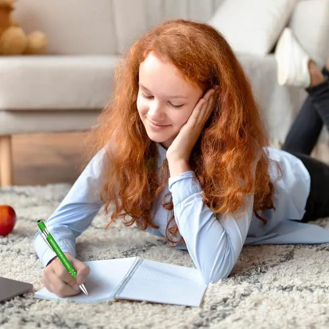 Alt view image 5 of 7 - 40 Pcs Inspirational Pens Employee Appreciation Pens Motivational Black Ink Nurse Pens Fun Greeting Quote Ballpoint Pen for Events Parties Office Worker Teacher Nurses Staff Employee (Elegant Color)