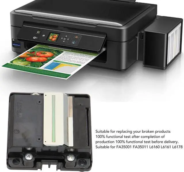 Alt view image 3 of 7 - Ennovor Diydeg Printhead Replacement Part for Epson, Professional Print Replacement Kit, Replaceable Printer Replacement Compatible with FA35001 FA35011 L6160 L6161 L6178