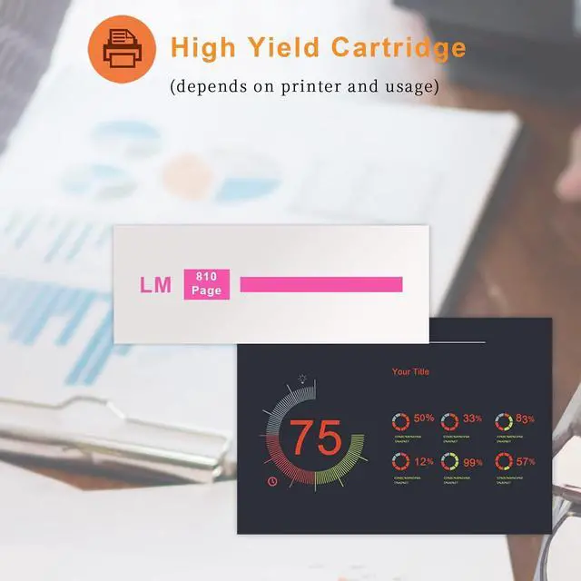 Alt view image 3 of 7 - Run Star 2 Packs 79 T079 Light Magenta Remanufactured Ink Cartridge Replacement for Epson 79 T079 use for Epson Artisan 1430 Stylus Photo 1400 Printer (2 Light Magenta)