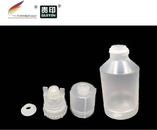 Alt view image 3 of 6 - CS-BE70 Empty Bottles for Epson Ecotank 102 103 104 113 111 105 106 ET7750 ET7700 ET2700 ET2750 ET3750 ET4750 ET2710 ET2711 4pcs (140ML)