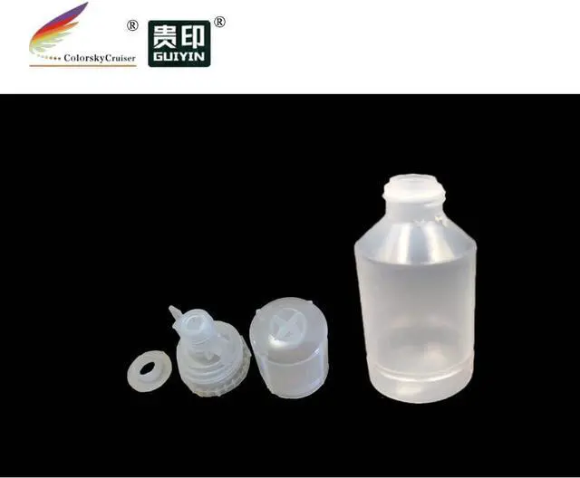 Alt view image 5 of 6 - CS-BE70 Empty Bottles for Epson Ecotank 102 103 104 113 111 105 106 ET7750 ET7700 ET2700 ET2750 ET3750 ET4750 ET2710 ET2711 4pcs (140ML)